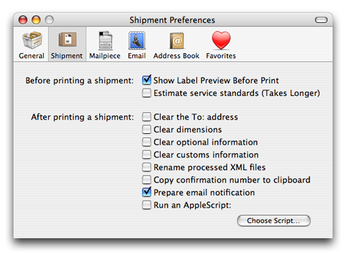 Email Preferences